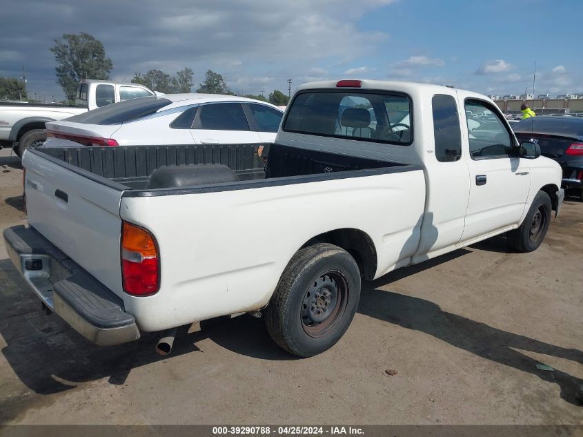 2000 Toyota Tacoma VIN: 4TAVL52N7YZ599842 Lot: 39290788