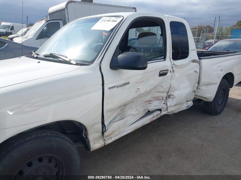 2000 Toyota Tacoma VIN: 4TAVL52N7YZ599842 Lot: 39290788