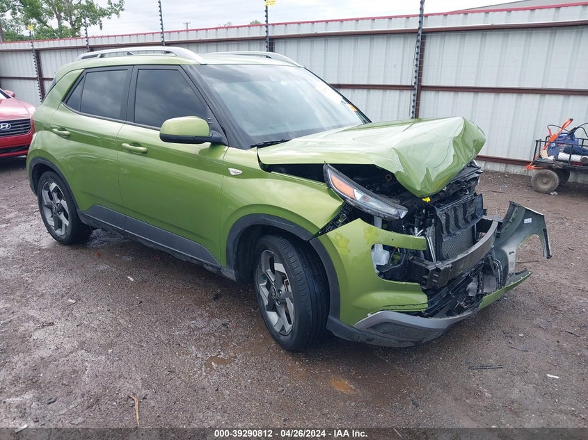 2022 Hyundai Venue Sel VIN: KMHRC8A35NU165866 Lot: 39290812