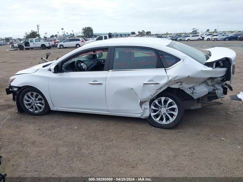VIN 3N1AB7AP2JL638700 2018 NISSAN SENTRA SV