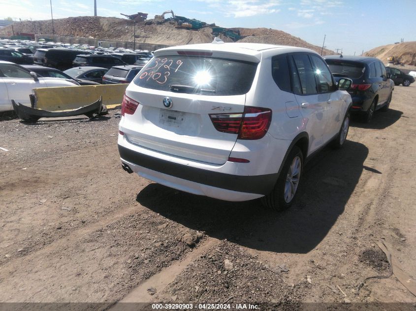 2014 BMW X3 xDrive28I VIN: 5UXWX9C59E0D29659 Lot: 39290903