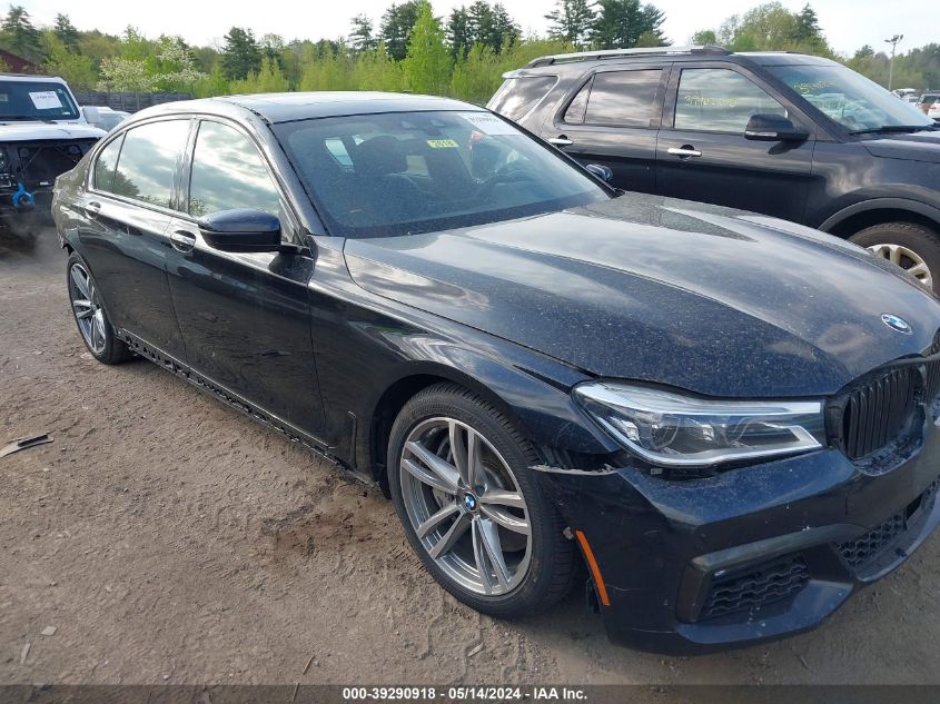 2019 BMW 750I xDrive VIN: WBA7F2C59KB240748 Lot: 39290918