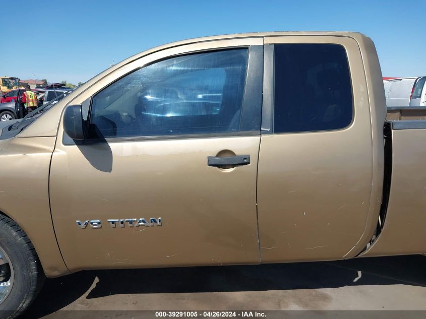 2004 Nissan Titan Xe VIN: 1N6AA06A94N524495 Lot: 39291005