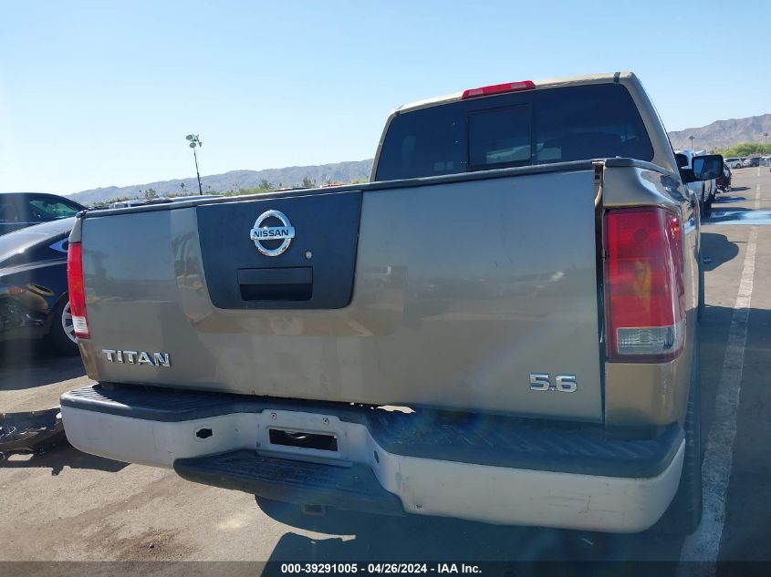 2004 Nissan Titan Xe VIN: 1N6AA06A94N524495 Lot: 39291005