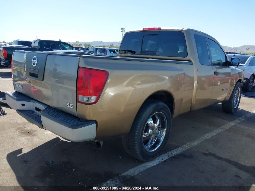 2004 Nissan Titan Xe VIN: 1N6AA06A94N524495 Lot: 39291005