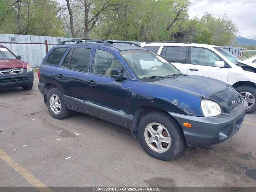 2004 Hyundai Santa Fe Gls/Lx VIN: KM8SC73E44U664649 Lot: 39291010