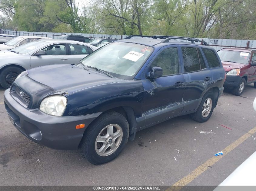 2004 Hyundai Santa Fe Gls/Lx VIN: KM8SC73E44U664649 Lot: 39291010