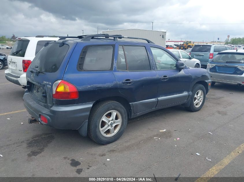 2004 Hyundai Santa Fe Gls/Lx VIN: KM8SC73E44U664649 Lot: 39291010