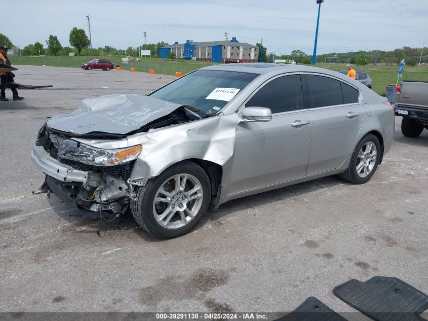 2010 Acura Tl 3.5 VIN: 19UUA8F29AA022288 Lot: 39291138