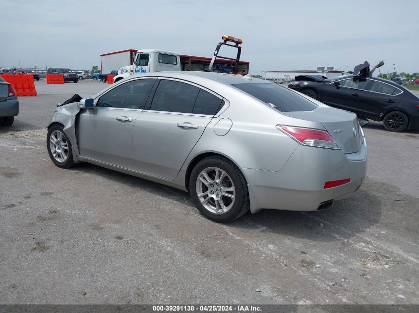 2010 Acura Tl 3.5 VIN: 19UUA8F29AA022288 Lot: 39291138