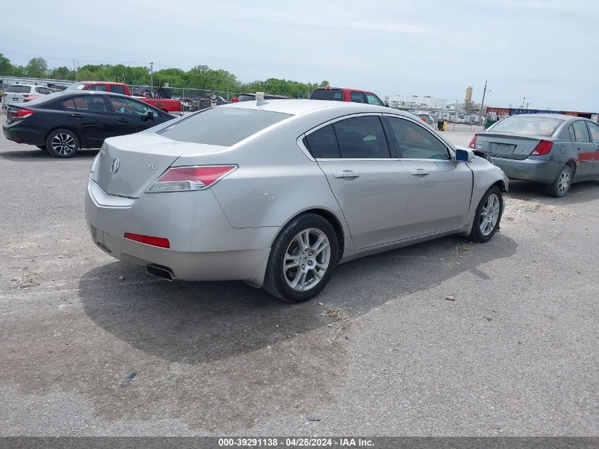 2010 Acura Tl 3.5 VIN: 19UUA8F29AA022288 Lot: 39291138