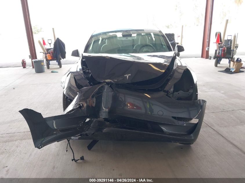 2023 Tesla Model 3 Long Range Dual Motor All-Wheel Drive VIN: 5YJ3E1EB4PF653893 Lot: 39291146