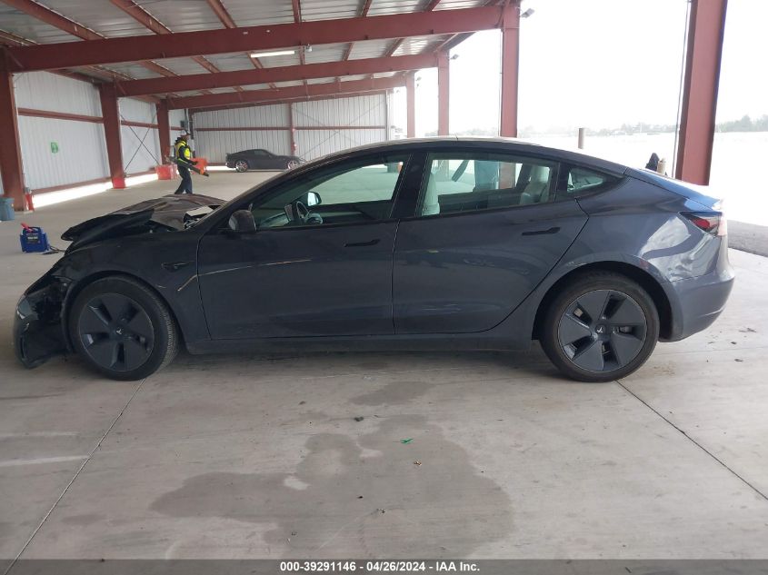 2023 Tesla Model 3 Long Range Dual Motor All-Wheel Drive VIN: 5YJ3E1EB4PF653893 Lot: 39291146