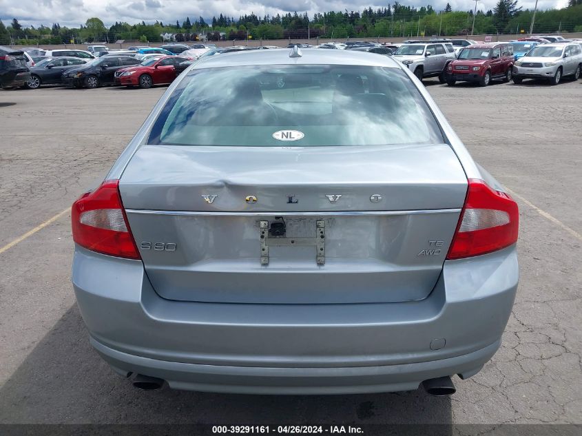 2009 Volvo S80 T6 VIN: YV1AH992091091729 Lot: 39291161