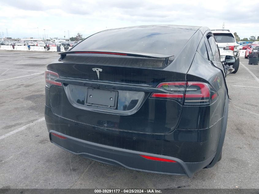 2023 Tesla Model X Dual Motor All-Wheel Drive/Standard Range VIN: 7SAXCBE59PF377012 Lot: 39291177