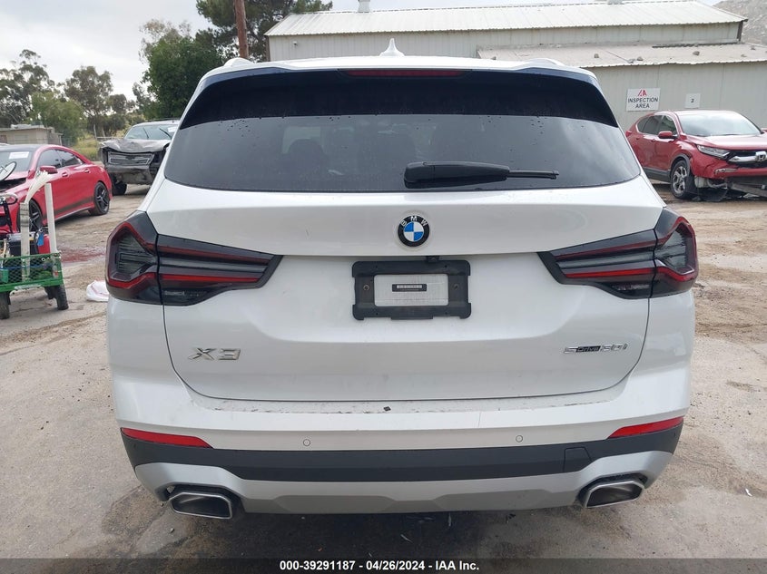 VIN 5UX43DP0XN9J60328 2022 BMW X3 SDRIVE30I