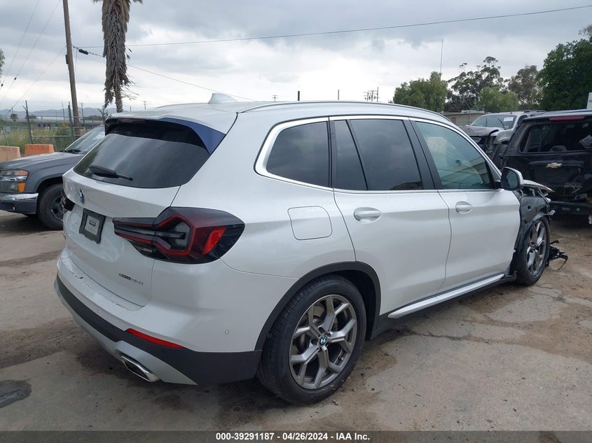 VIN 5UX43DP0XN9J60328 2022 BMW X3 SDRIVE30I