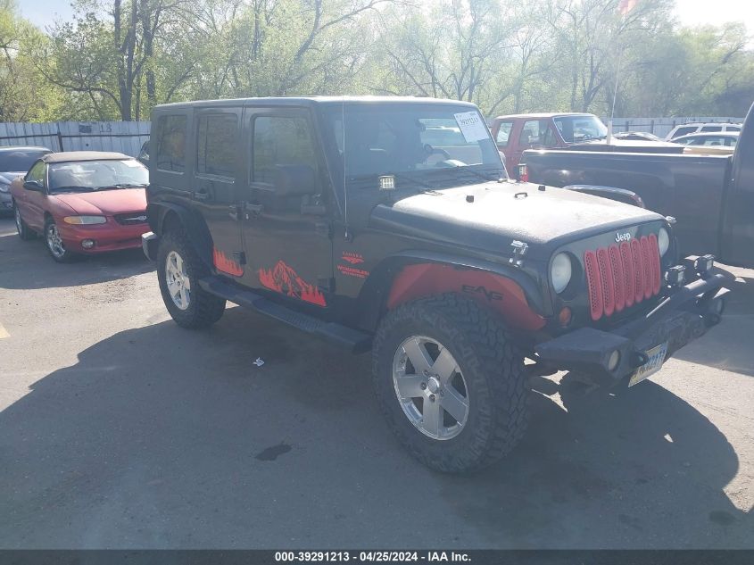 2008 Jeep Wrangler Unlimited Sahara VIN: 1J4GA59138L623914 Lot: 39291213