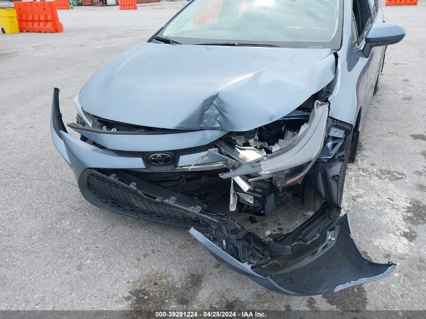 VIN 5YFEPMAE9NP349268 2022 TOYOTA COROLLA LE