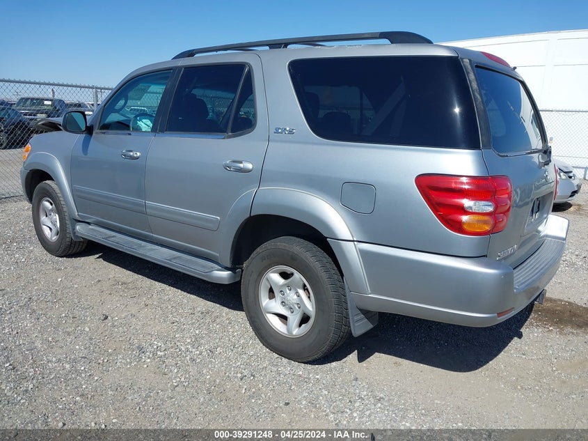 2002 Toyota Sequoia Sr5 V8 VIN: 5TDZT34A12S107920 Lot: 39291248