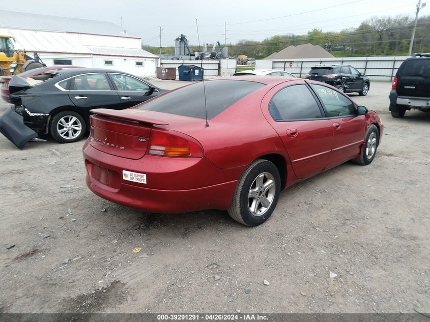 2004 Dodge Intrepid Es/Sxt VIN: 2B3HD56G84H666339 Lot: 39291291