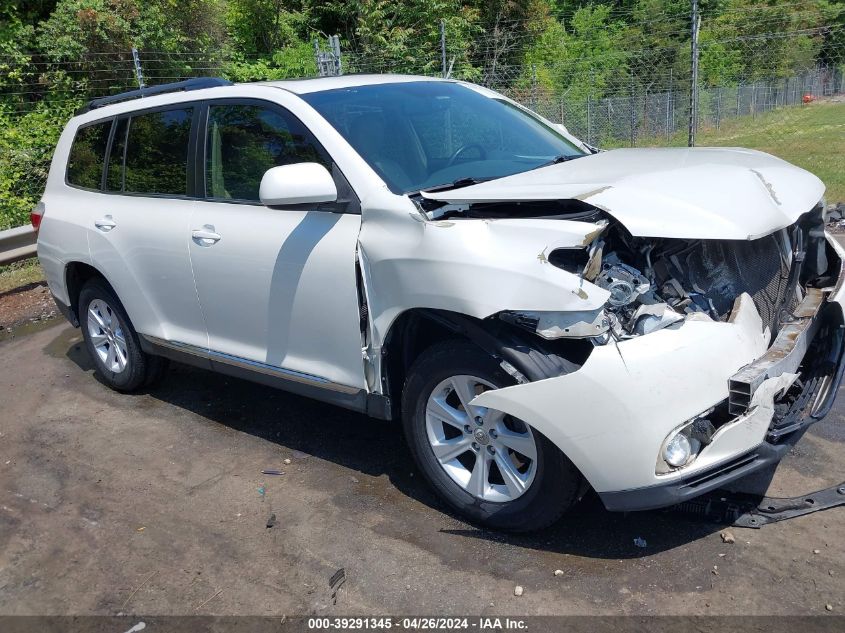 2012 Toyota Highlander Se VIN: 5TDZA3EH4CS027675 Lot: 39291345