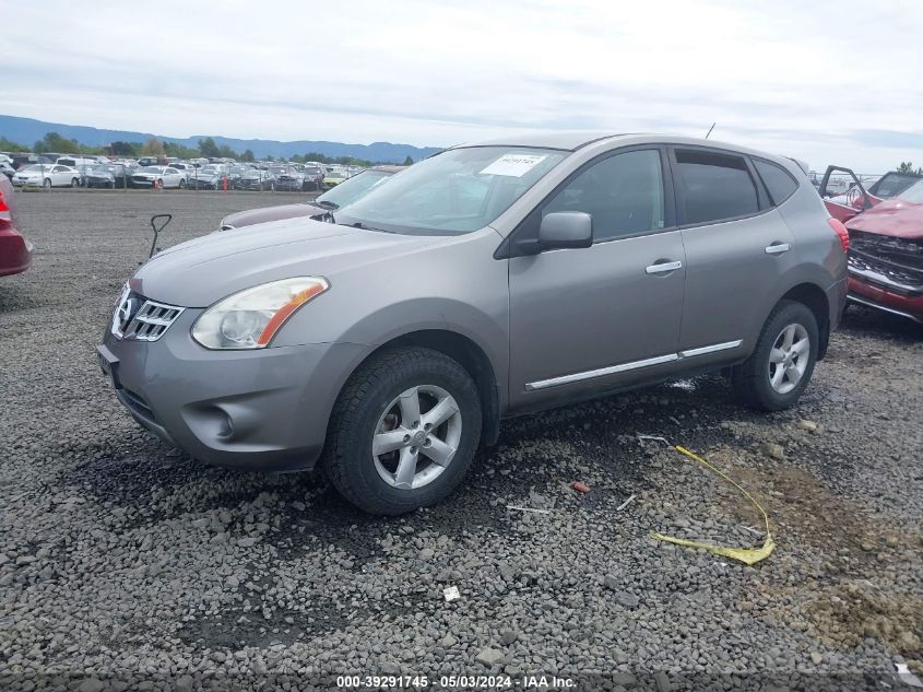 2013 Nissan Rogue S VIN: JN8AS5MV1DW640873 Lot: 39291745