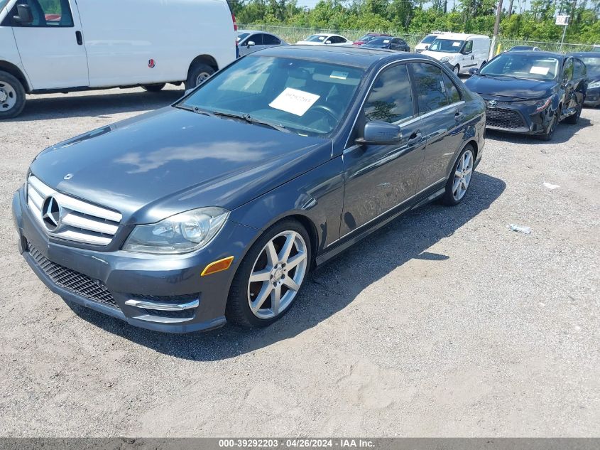 WDDGF4HB8DA785450 | 2013 MERCEDES-BENZ C 250