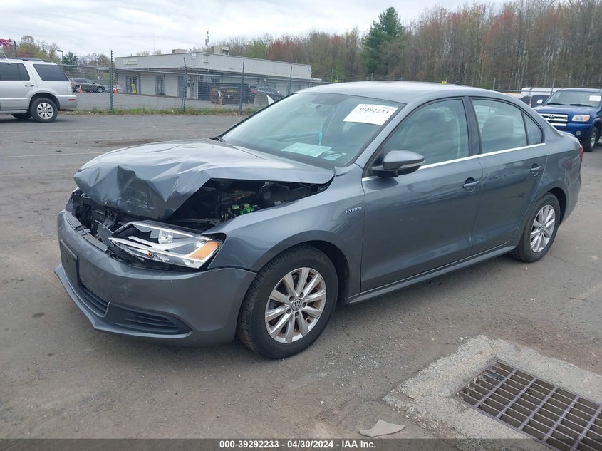 2014 VOLKSWAGEN JETTA HYBRID SE 3VW637AJ5EM283773