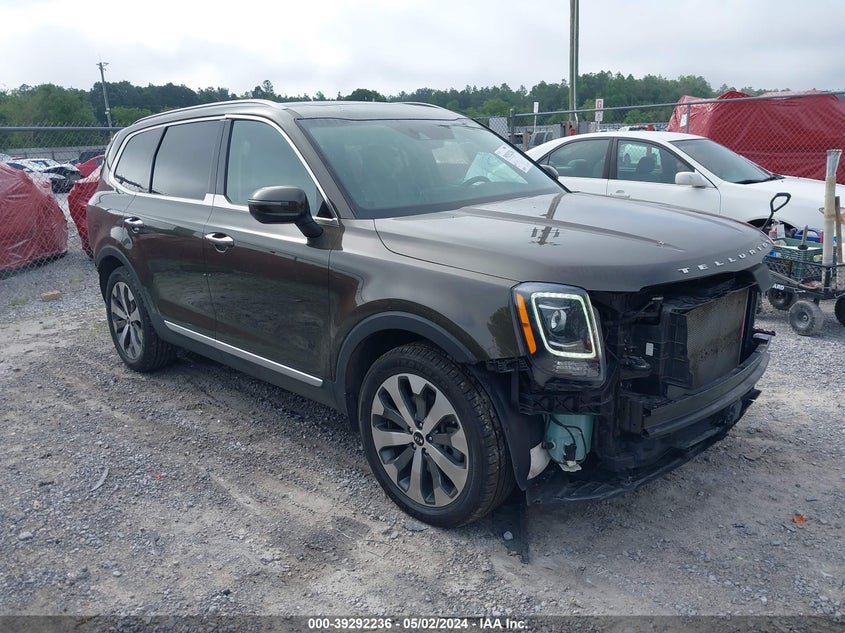 2021 Kia Telluride S VIN: 5XYP64HC7MG104858 Lot: 39292236