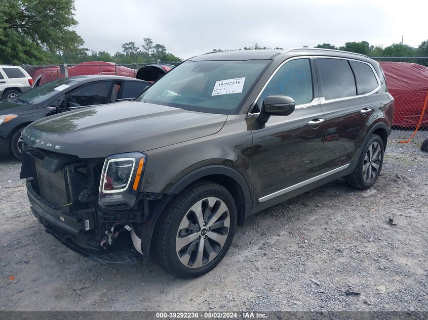 2021 Kia Telluride S VIN: 5XYP64HC7MG104858 Lot: 39292236
