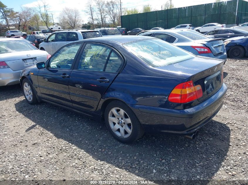 2003 BMW 325Xi VIN: WBAEU33403PH88767 Lot: 39292270