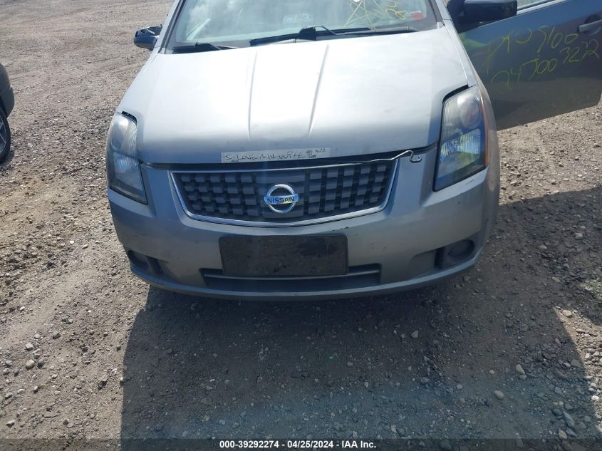 2007 Nissan Sentra 2.0 VIN: 3N1AB61E07L710222 Lot: 39292274