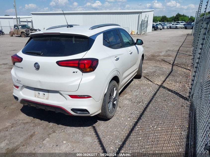 VIN KL4MMDSL0NB129267 2022 BUICK ENCORE GX FWD SELECT