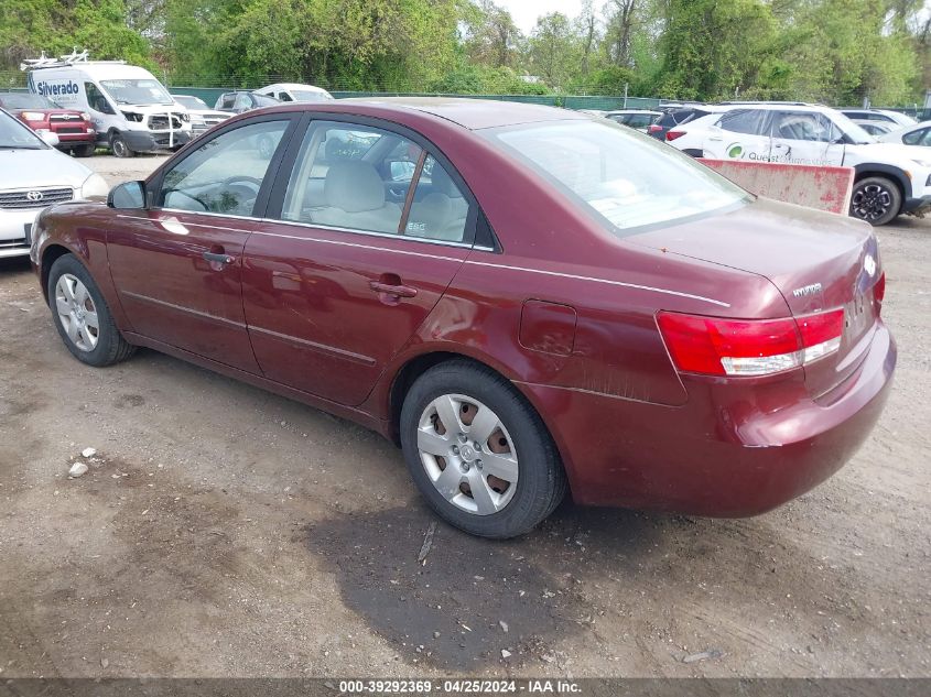 5NPET46C37H238945 | 2007 HYUNDAI SONATA