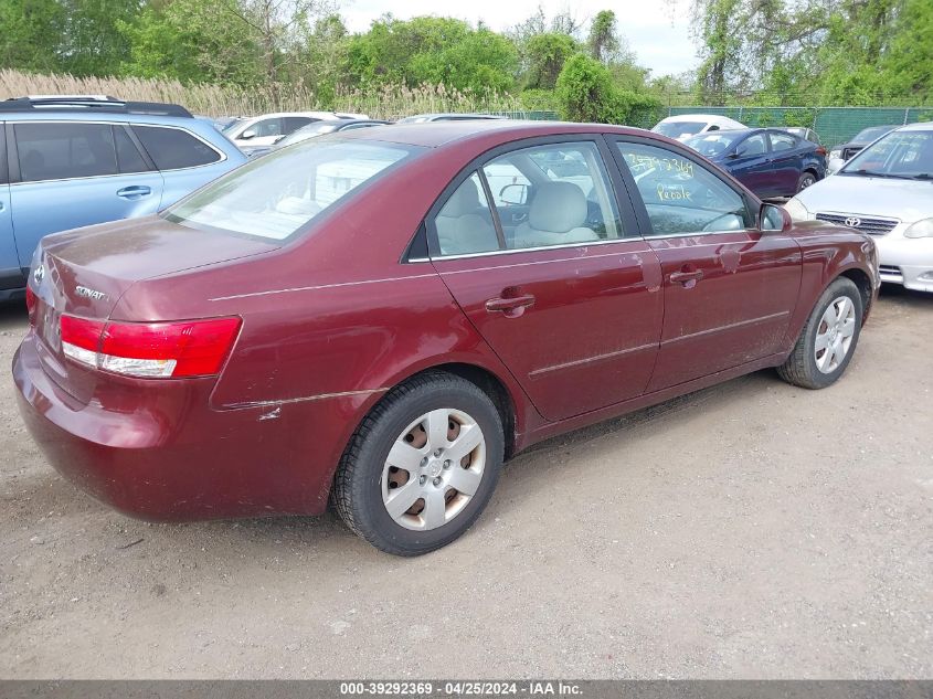 5NPET46C37H238945 | 2007 HYUNDAI SONATA