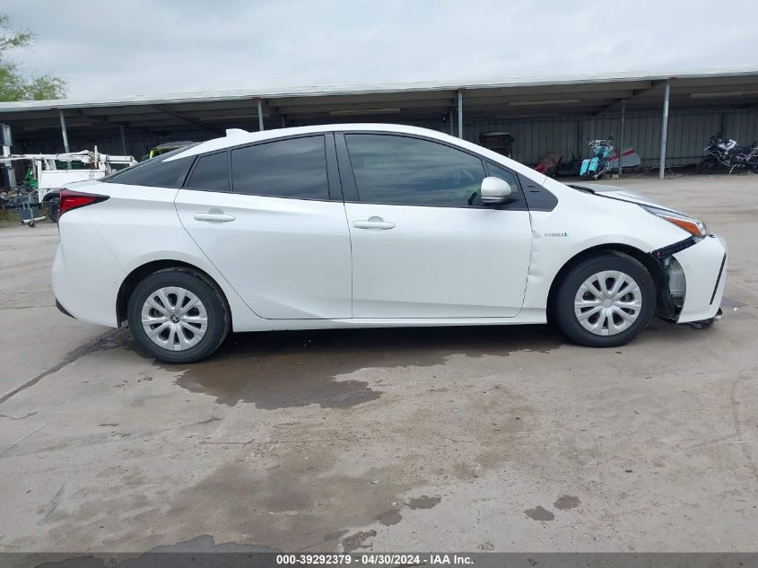 2022 Toyota Prius Le VIN: JTDKAMFUXN3157225 Lot: 39292379