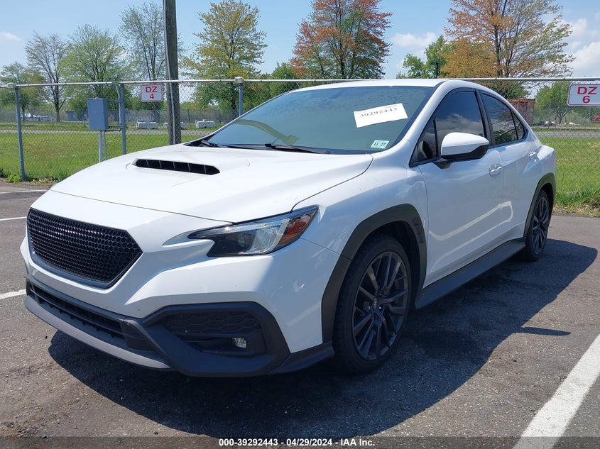 2022 Subaru Wrx Premium VIN: JF1VBAF6XN9024624 Lot: 39292443