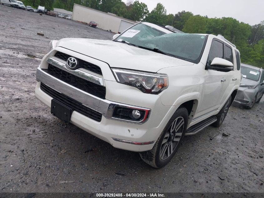 2019 Toyota 4Runner Limited VIN: JTEBU5JRXK5652326 Lot: 39292485