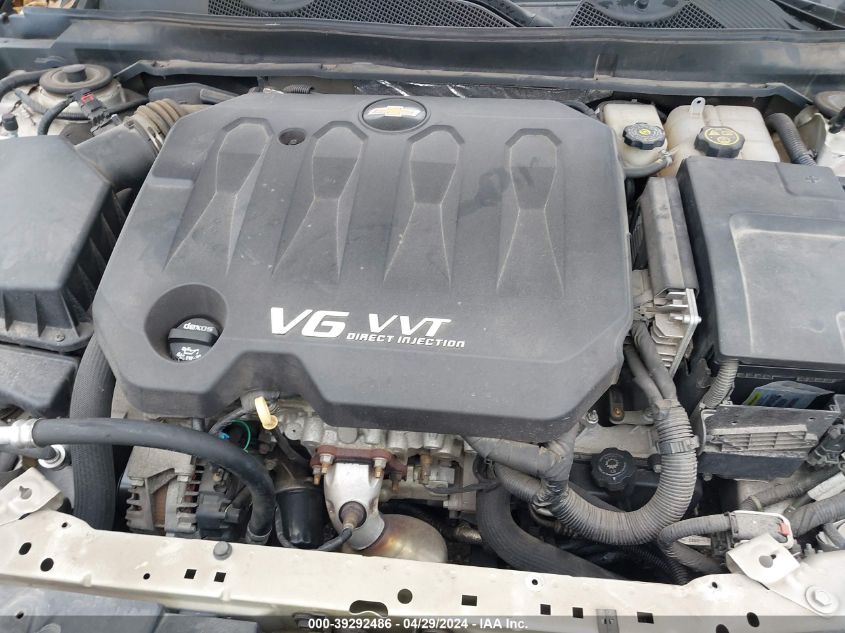 2014 Chevrolet Impala 2Lt VIN: 2G1125S38E9201279 Lot: 39292486