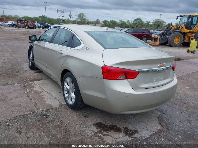 2014 Chevrolet Impala 2Lt VIN: 2G1125S38E9201279 Lot: 39292486