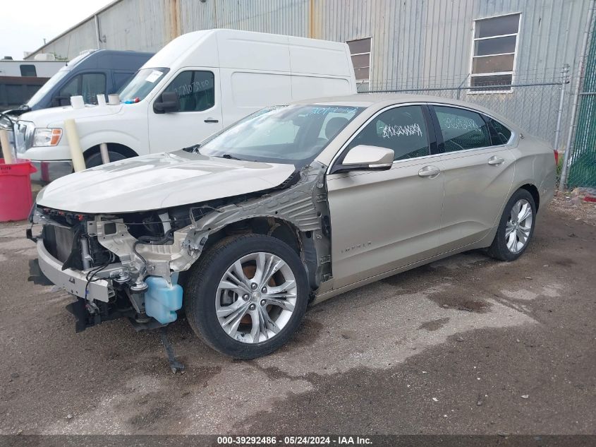 2014 Chevrolet Impala 2Lt VIN: 2G1125S38E9201279 Lot: 39292486