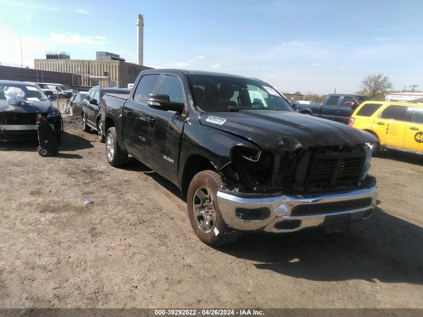 2021 Ram 1500 Big Horn 4X4 5'7 Box VIN: 1C6SRFFTXMN717069 Lot: 39292522