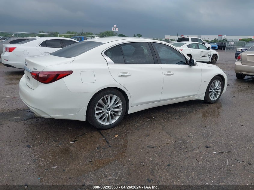 VIN JN1EV7AP5KM515229 2019 INFINITI Q50 3.0T LUXE