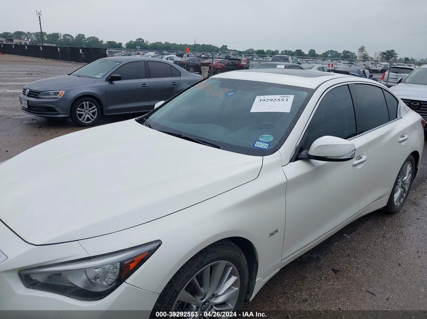 VIN JN1EV7AP5KM515229 2019 INFINITI Q50 3.0T LUXE