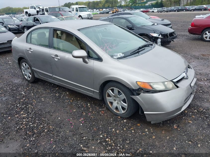 2006 Honda Civic Lx VIN: 1HGFA165X6L098298 Lot: 39292681