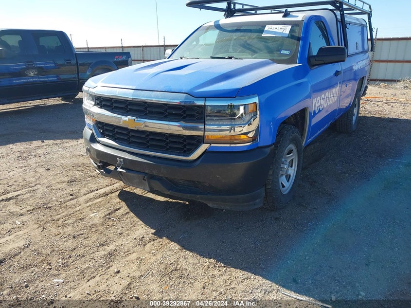 2018 CHEVROLET SILVERADO 1500 WT - 1GCNCNEC7JZ369495