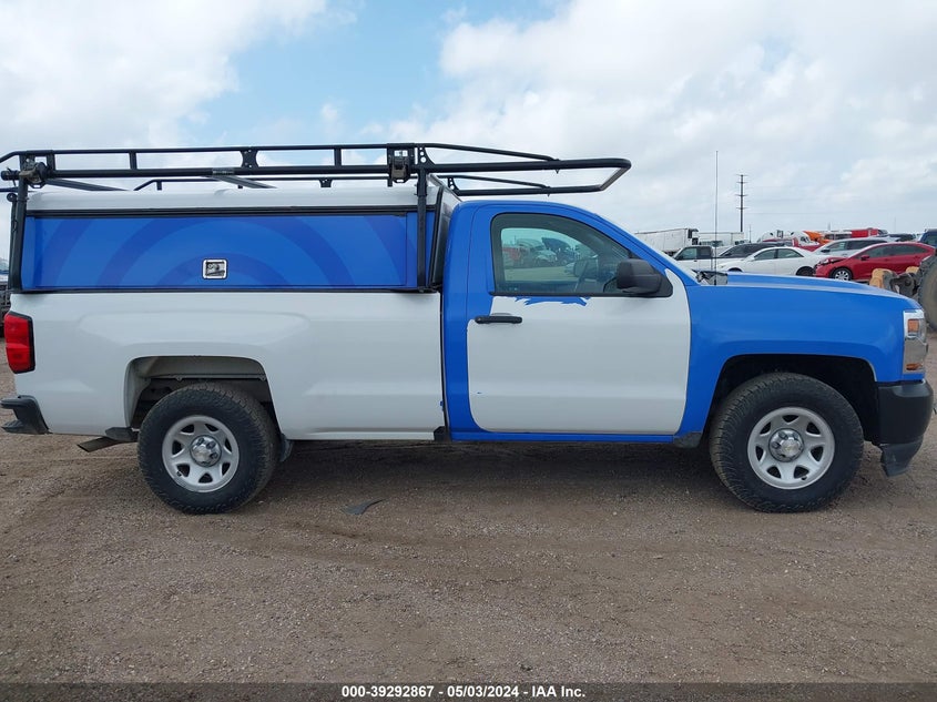 2018 CHEVROLET SILVERADO 1500 WT - 1GCNCNEC7JZ369495