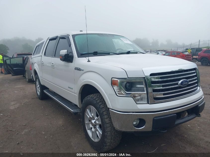 2013 FORD F-150 LARIAT - 1FTFW1ET8DKG07064