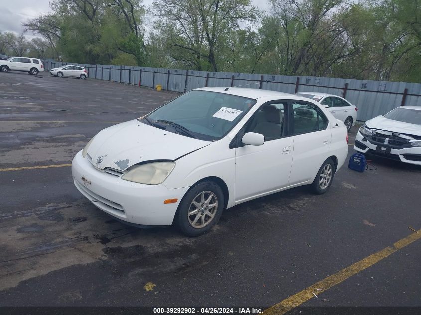 2001 Toyota Prius VIN: JT2BK12U510018092 Lot: 39292902